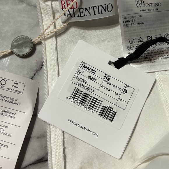 Valentino Red Skort NWT - Picture 2 of 5